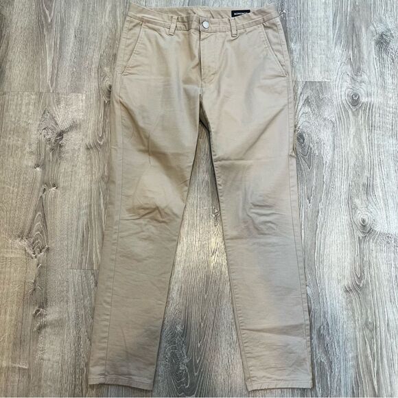 BONOBOS Skinny Stretched Washed Chino Pants in The Kahkis Size 31/30 - Picture 7 of 16